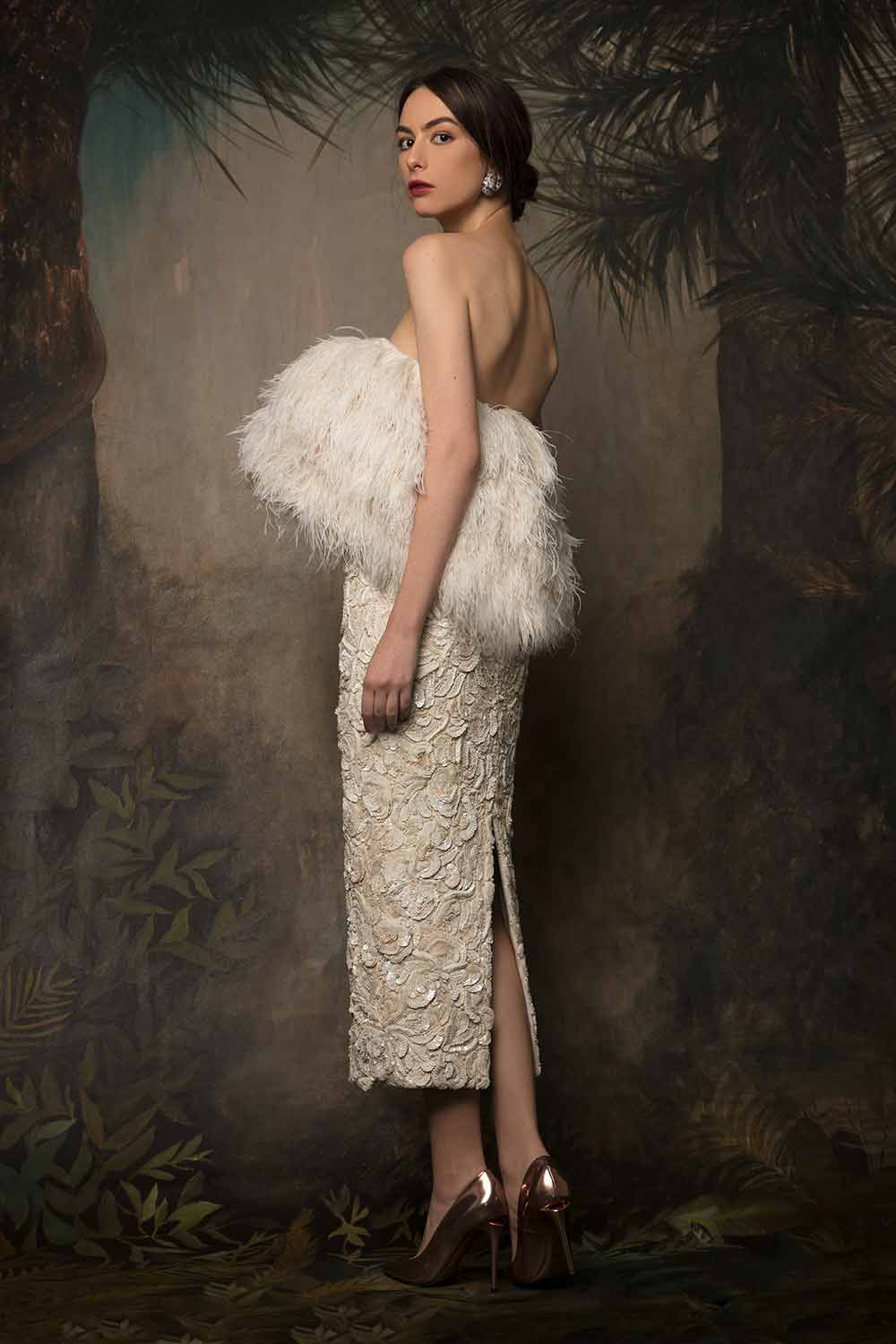 “She Walks in Sacred Light”